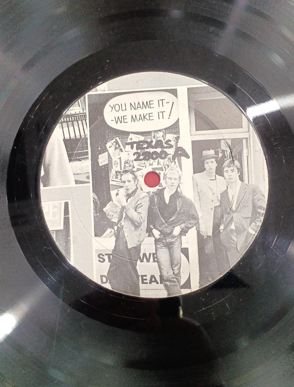 unclear LP Record Sex Pistols No Jacket 4-LP Set