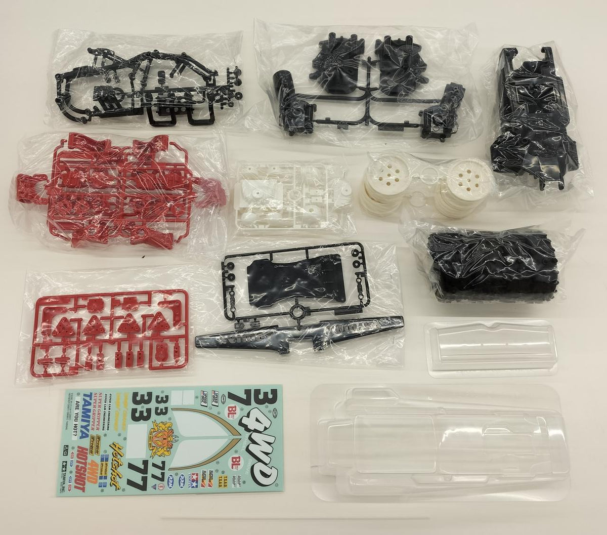 TAMIYA Plastic Model Racing Buggy HOT SHOT 4WD - Banzai Thrifting | BanzaiHobby