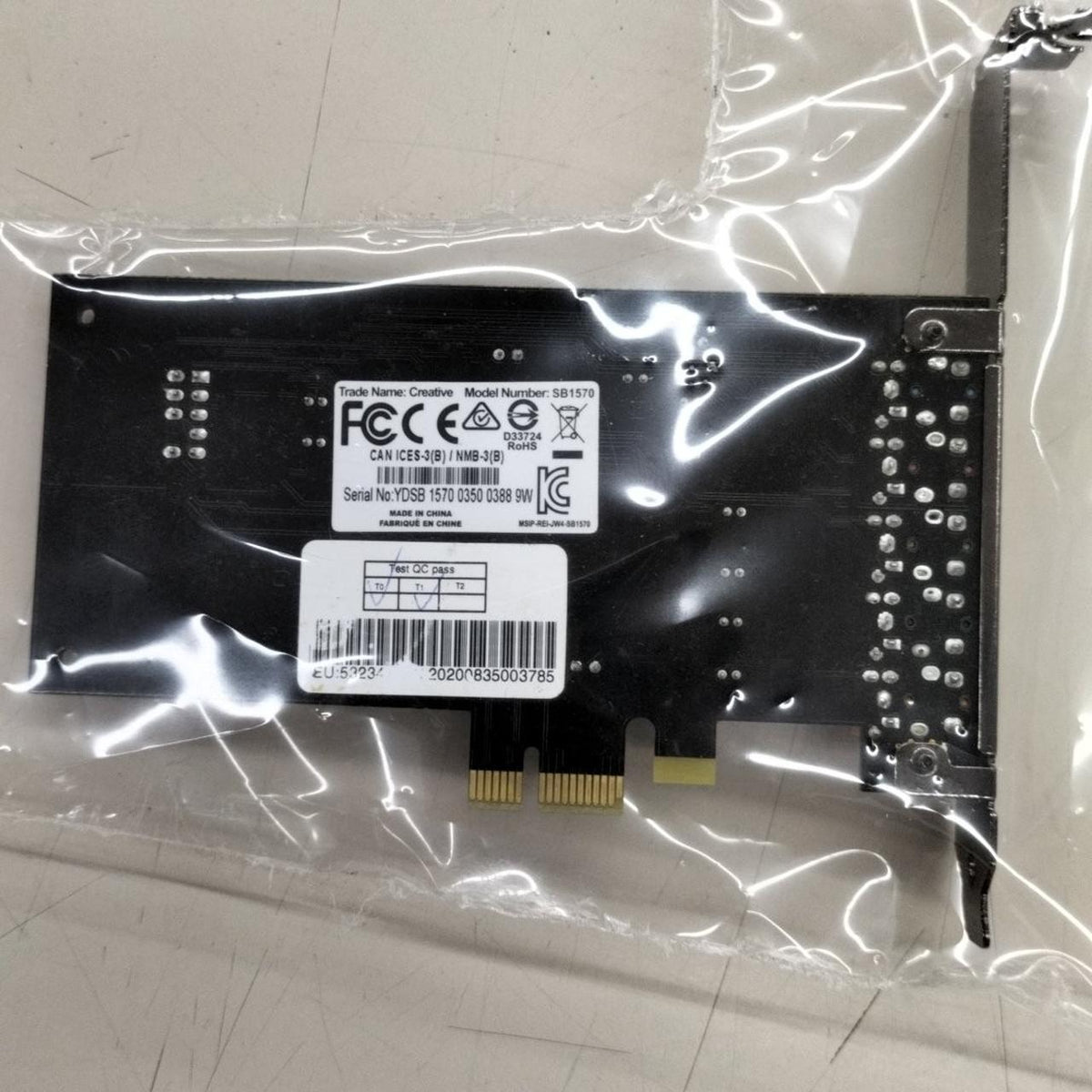 CREATIVE Sound Card: SB1570