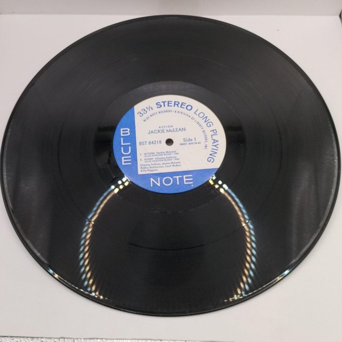 BLUE NOTE RECORDS ACTION JACKIE MCLEAN BST-84218