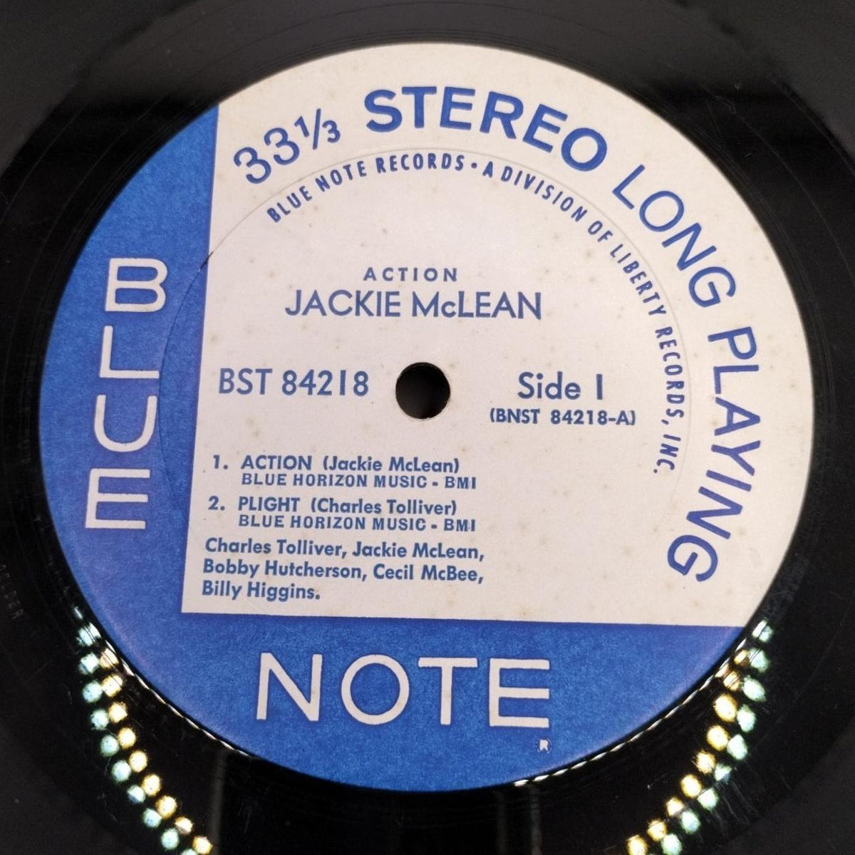 BLUE NOTE RECORDS ACTION JACKIE MCLEAN BST-84218