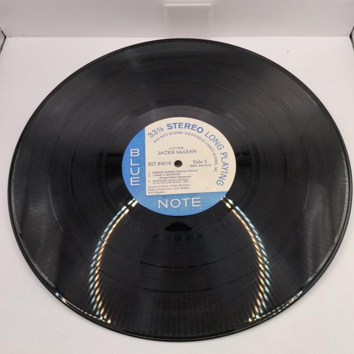 BLUE NOTE RECORDS ACTION JACKIE MCLEAN BST-84218