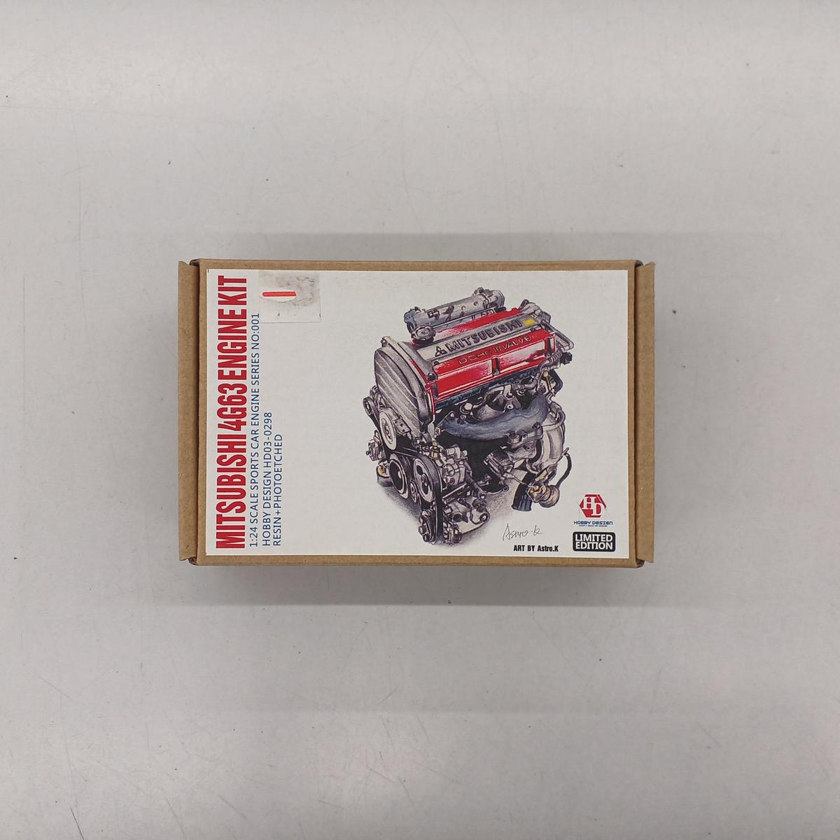 HOBBY DESIGN Resin Kit HD03-0298 Mitsubishi 4G63 Engine Kit - Banzai Thrifting | BanzaiHobby