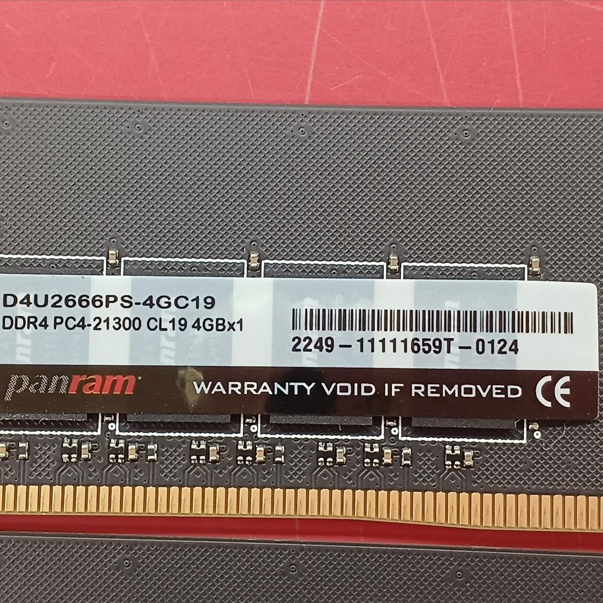 PANRAM Desktop Memory 2-Disc Set D4U2666PS-4GC19