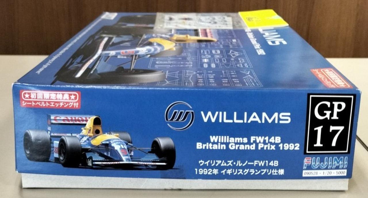 Fujimi [Unopened inner bag] Williams FW14B 1992