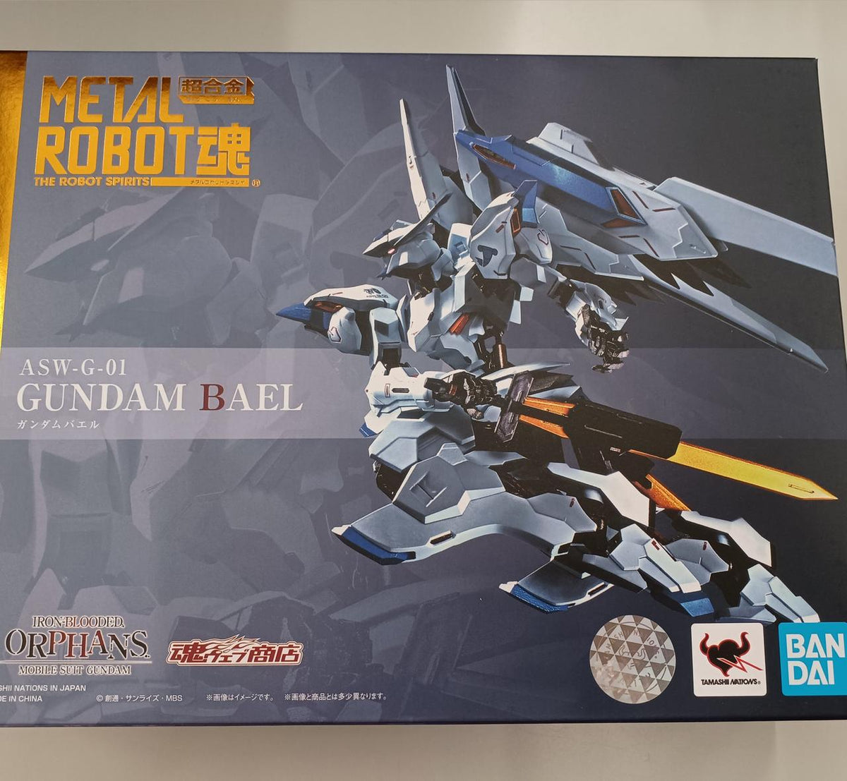 BANDAI Chogokin METAL ROBOT Soul ASW-G-01 GUNDAM BAEL
