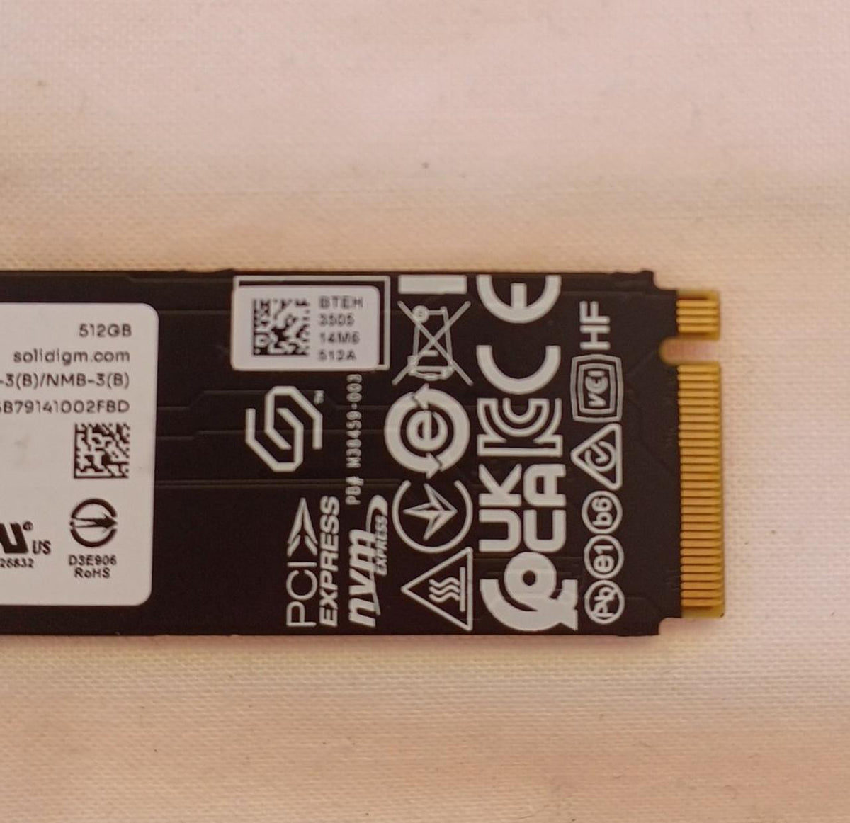 SOLIDIGM SSD M.2 512GB SSDPFKNU512GZ
