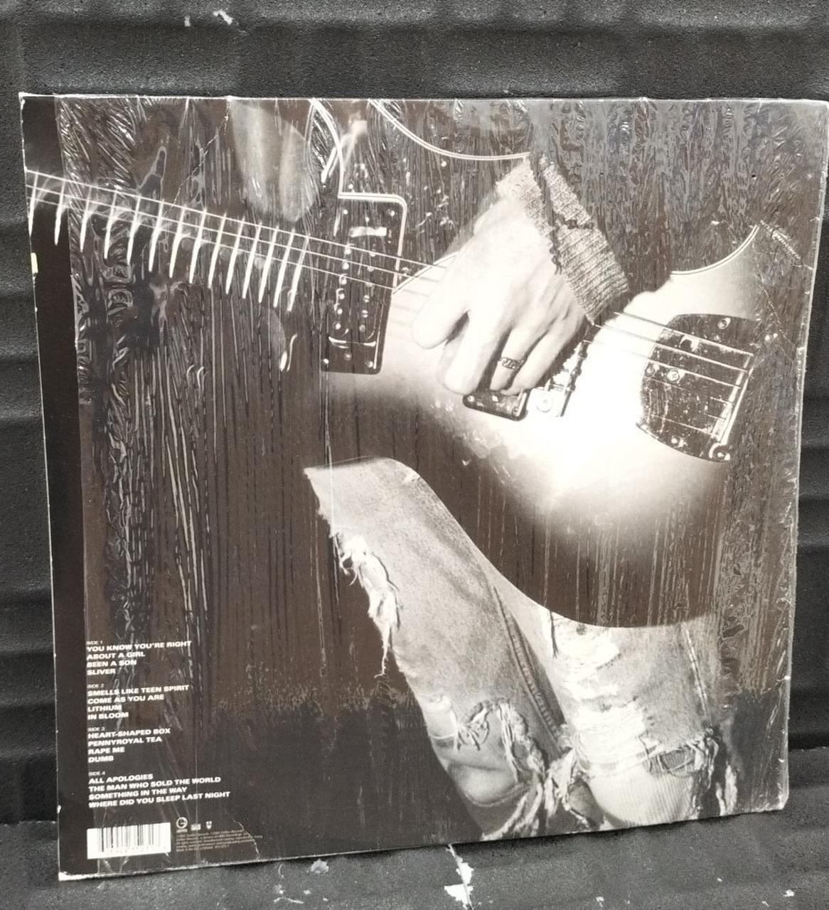 GEFFEN RECORDS Western Music LP Record Nirvana/Nirvana