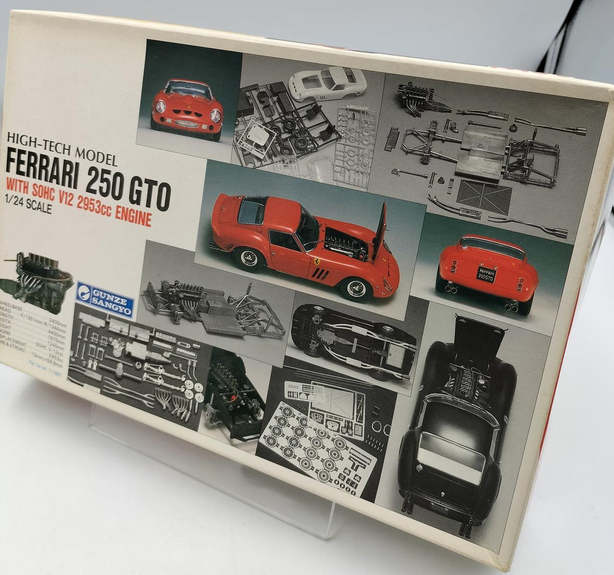 Gunze Sangyo Car & Truck 1/24 Ferrari 250 GTO