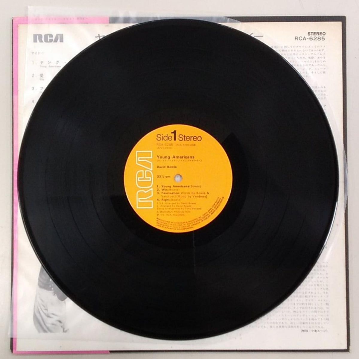 RCA David Bowie / Young American RCA-6285
