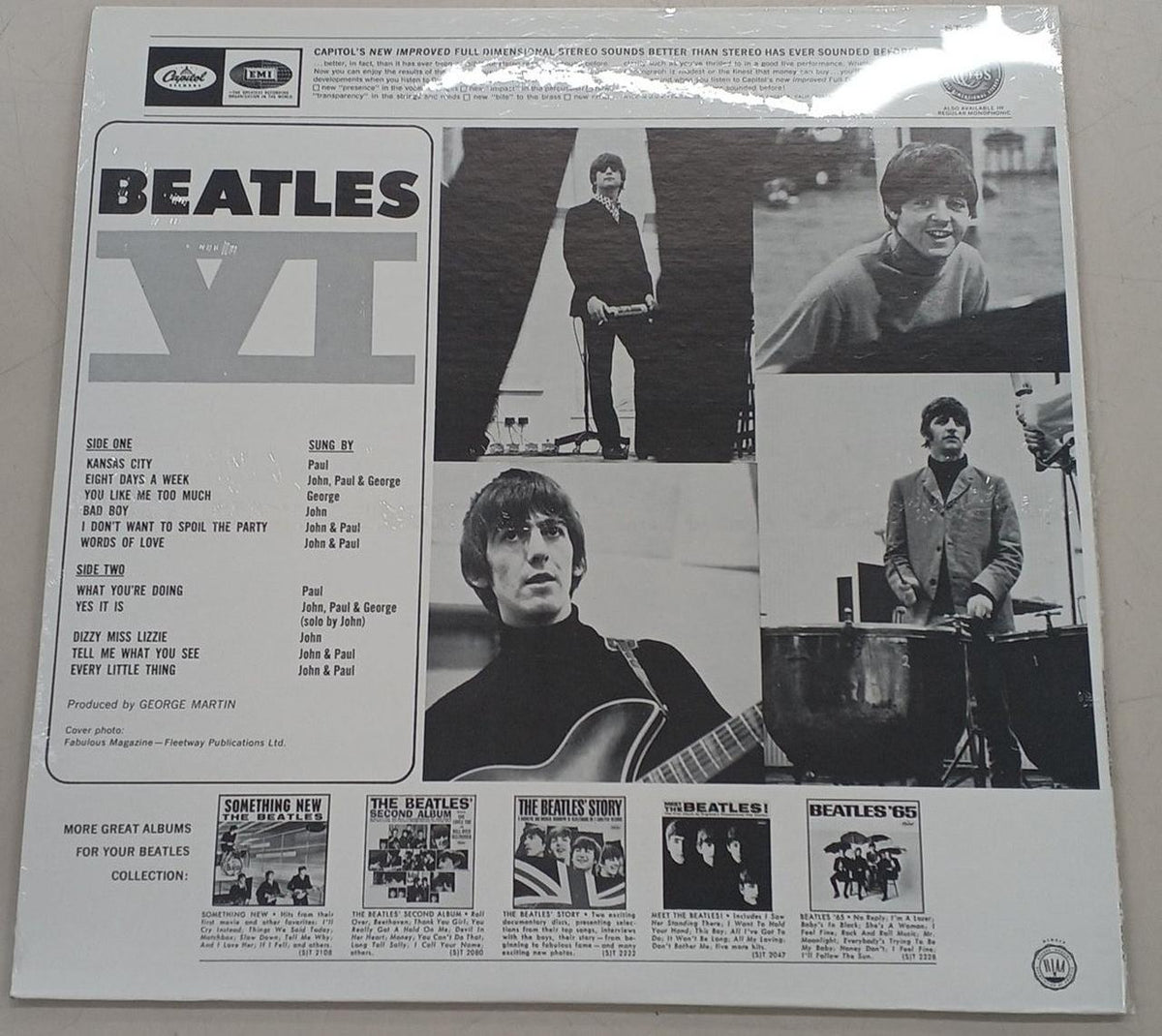 Capitol BEATLESⅥ ST-2358