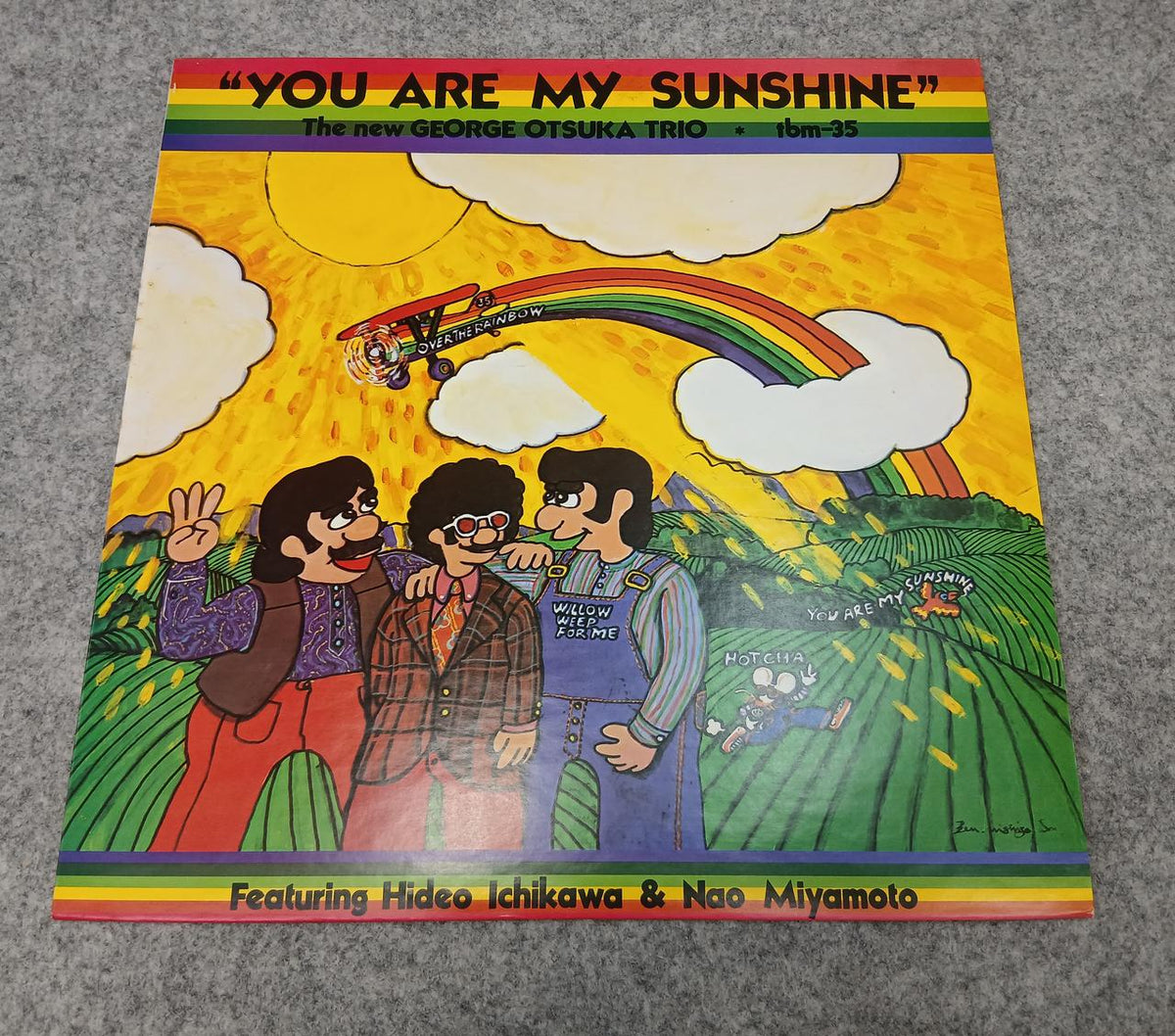 THREE BLIND MICE LP record "YOU'RE MY SUNSHINE"