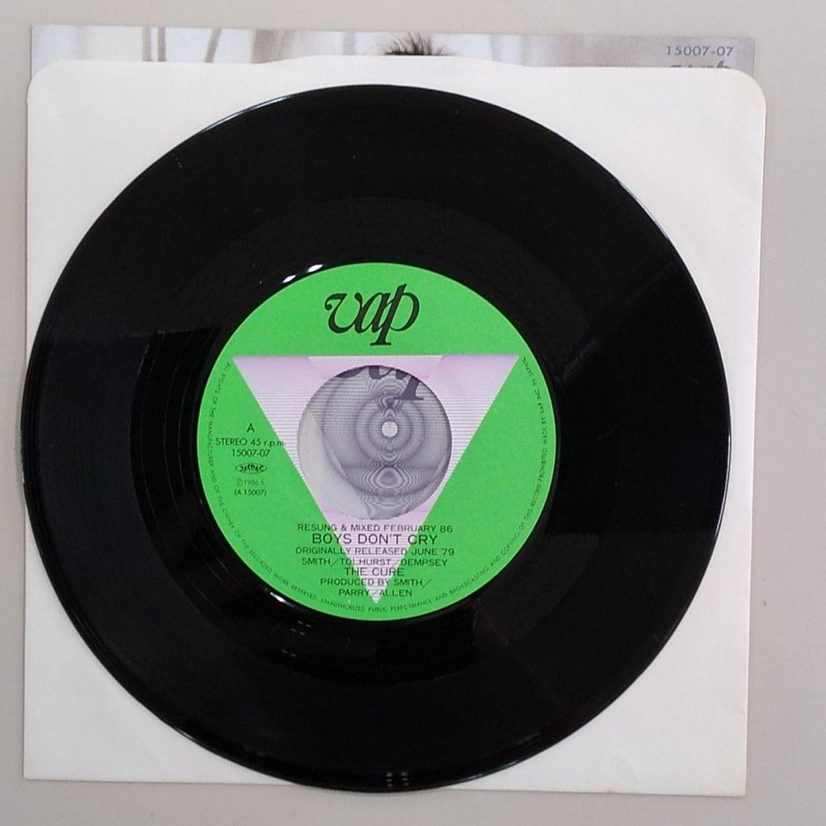 VAP THE CURE/BOYS DON'T CRY 15007-07