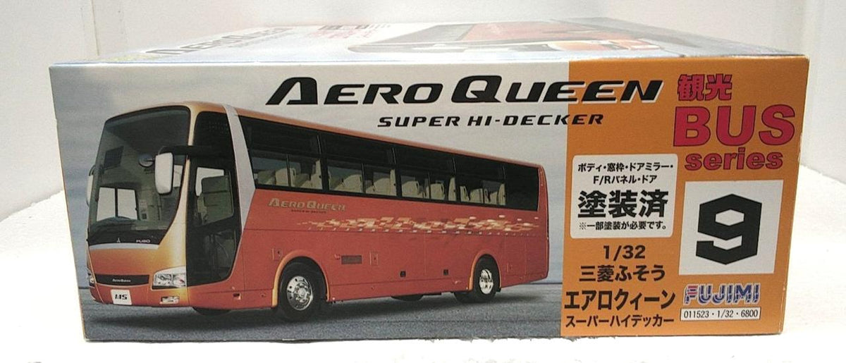 FUJIMI 1/32 Sightseeing Bus Series Mitsubishi Fuso Aero Queen Super High-Decker