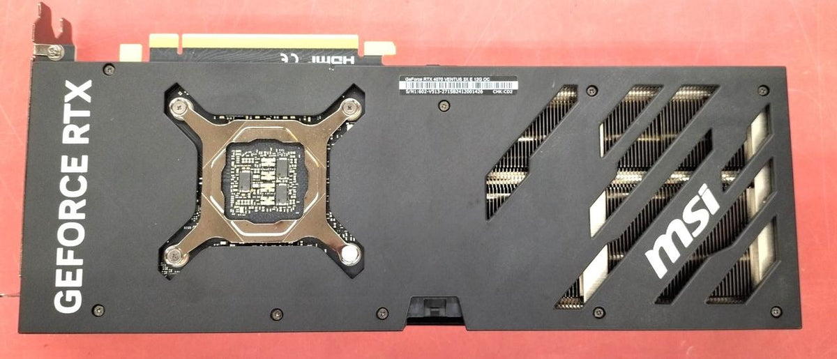 MSI Graphics Card RTX4070 VENTUS 3X E 12G OC