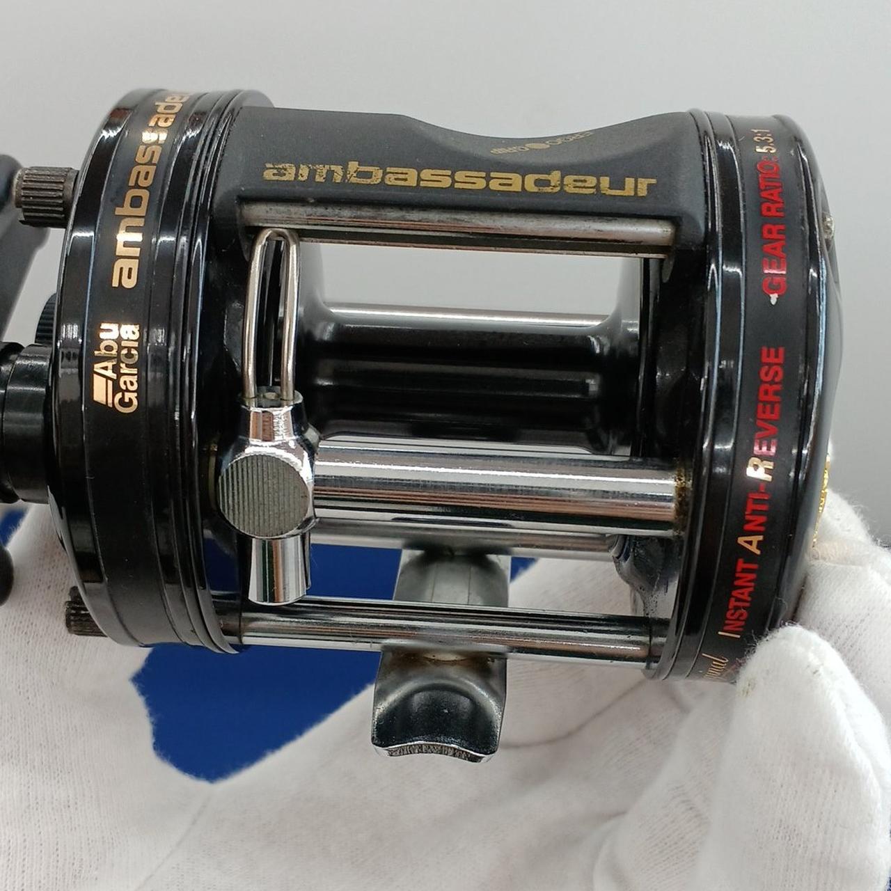 abu garcia ambassadeur 6000c gear ratio AbuGarcia Bait Reel AMBASSADOR 6000-C Abu Garcia Left Handed Daiwa 1 Winding length Model:AMBSX-6601 (LH)