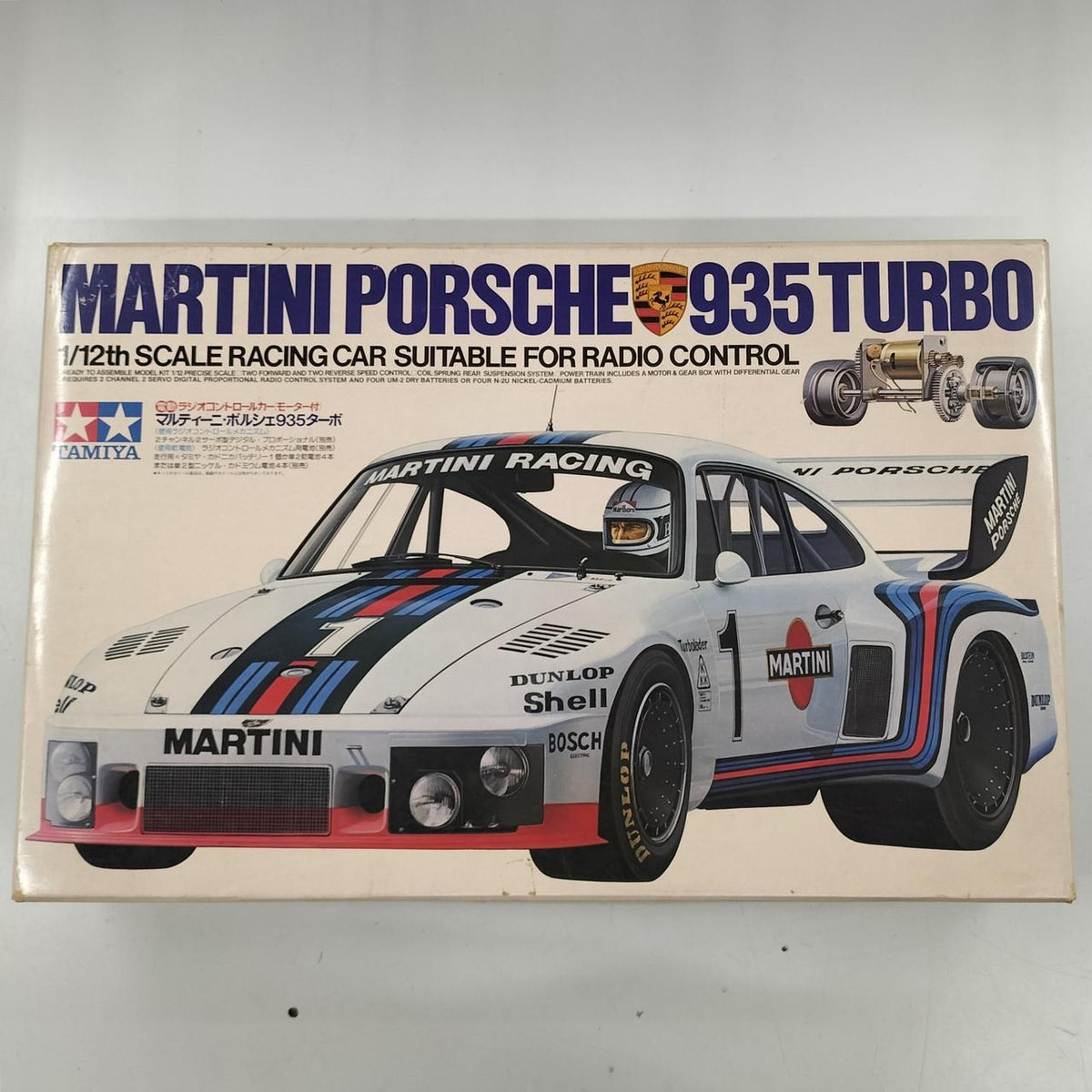 TAMIYA 1/12 Martini Porsche 935 Turbo