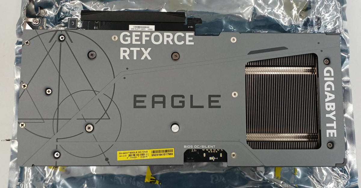 GIGABYTE Graphics Card GV-N407TEAGLE OC-12G