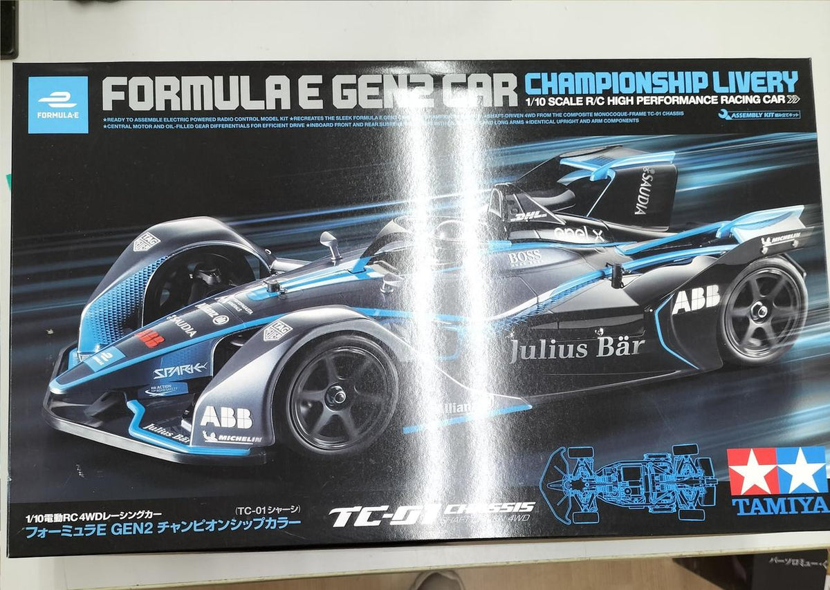 TAMIYA 1/10 Formula E GEN2 Champion Colors