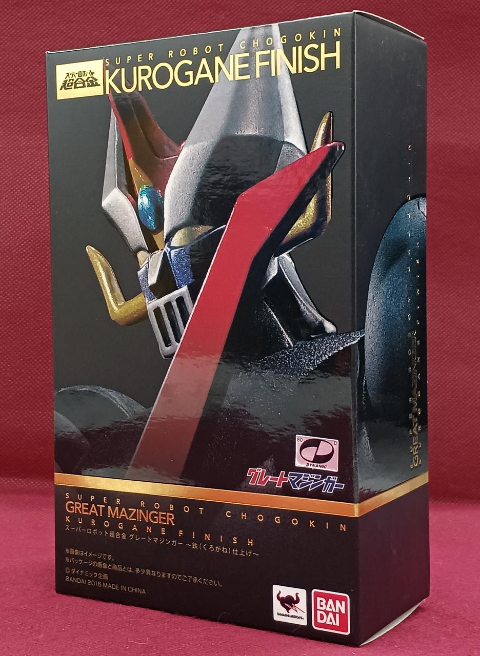 BANDAI Super Robot Chogokin Great Mazinger ~Iron (Kurogane) Finish~