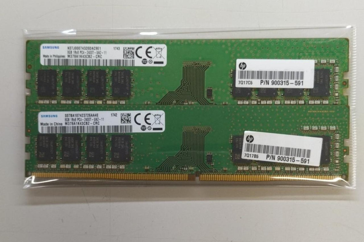 SAMSUNG PC Memory PC4-2400T 8GB x2