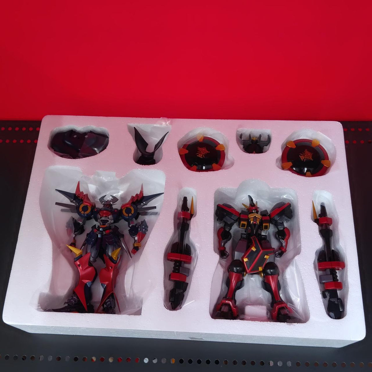 BANDAI Chogokin Soul Super Robot Wars OG GX-46R Daizenger & Ausenseiter