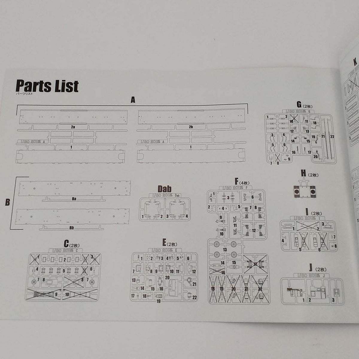 PLUM MOA 1/80 SCALE PLASTIC KIT 201 Series DC Lead Car 2-Car Kit Kuha 201 & Kuha 200 Included