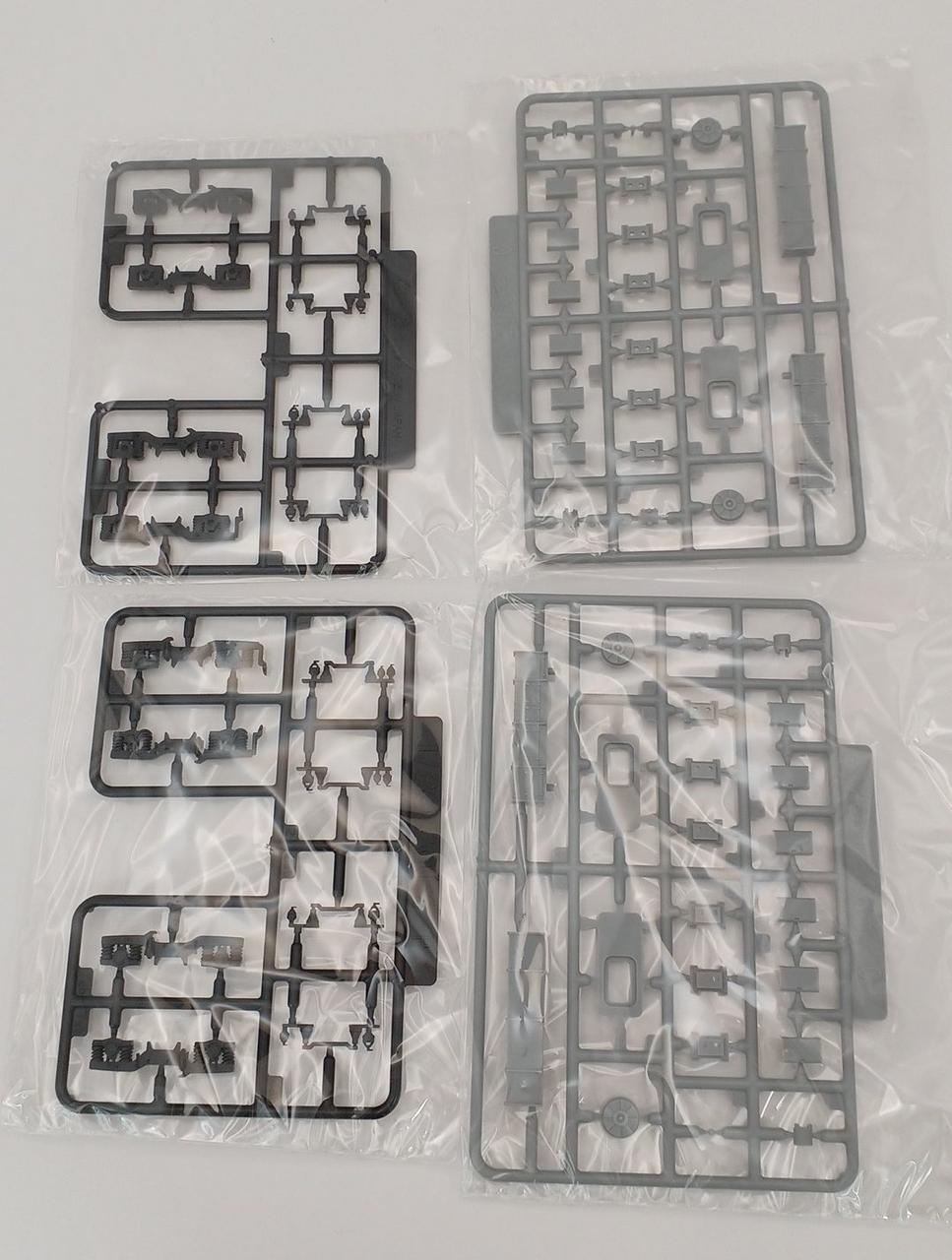 PLUM MOA 1/80 SCALE PLASTIC KIT 201 Series DC Lead Car 2-Car Kit Kuha 201 & Kuha 200 Included