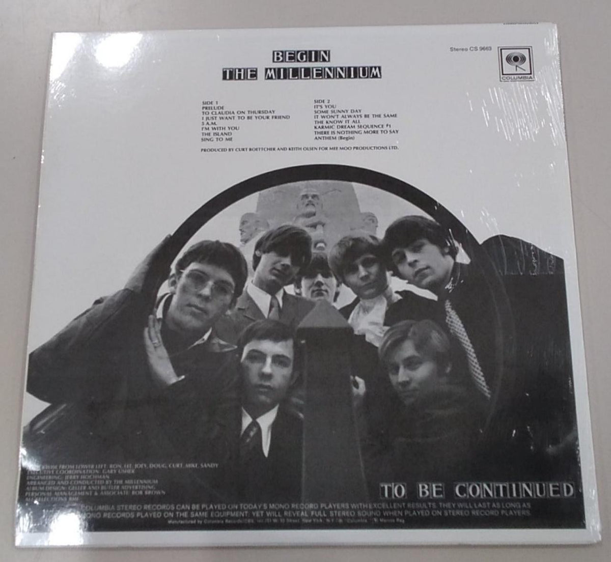 COLUMBIA THE MILLENNIUM/BEGIN CS9663