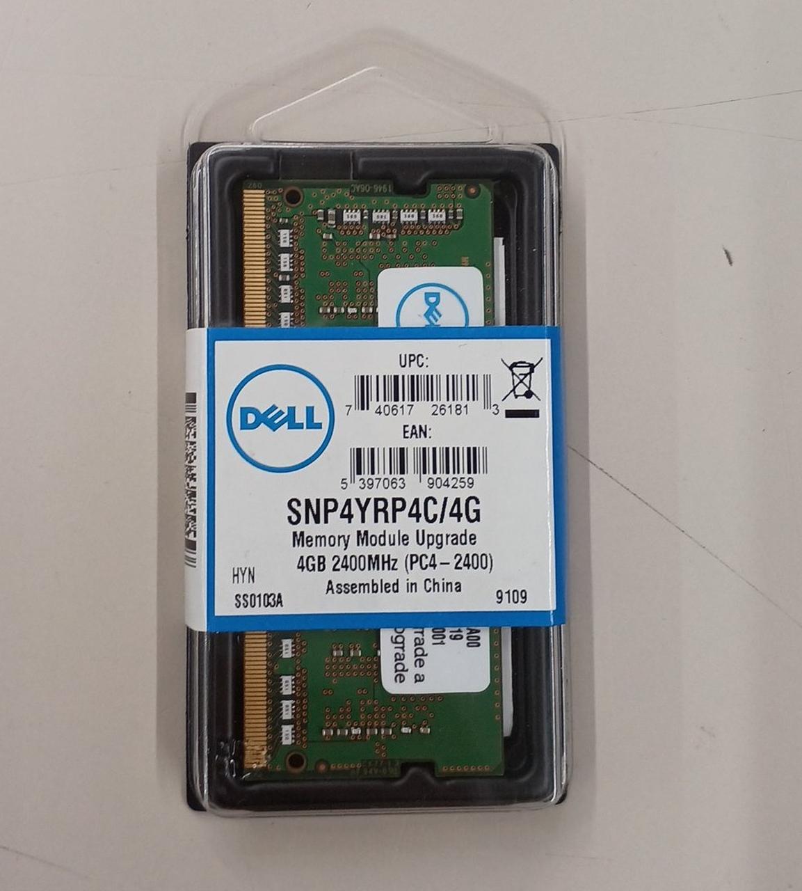 DELL DDR4 SNP4YRP4C/4G