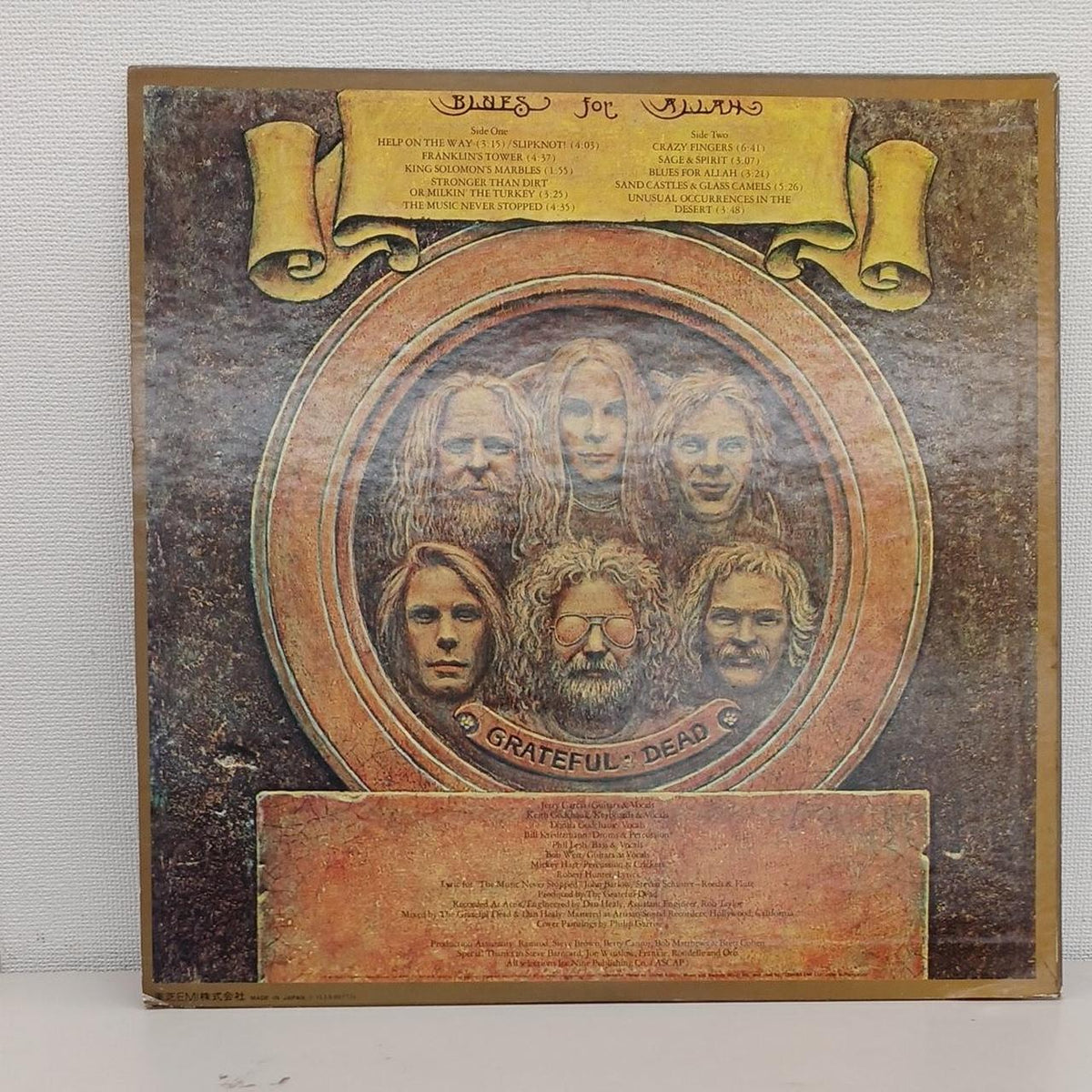 LIBERTY LP Record THE GRATEFUL DEAD / BLUES FOR