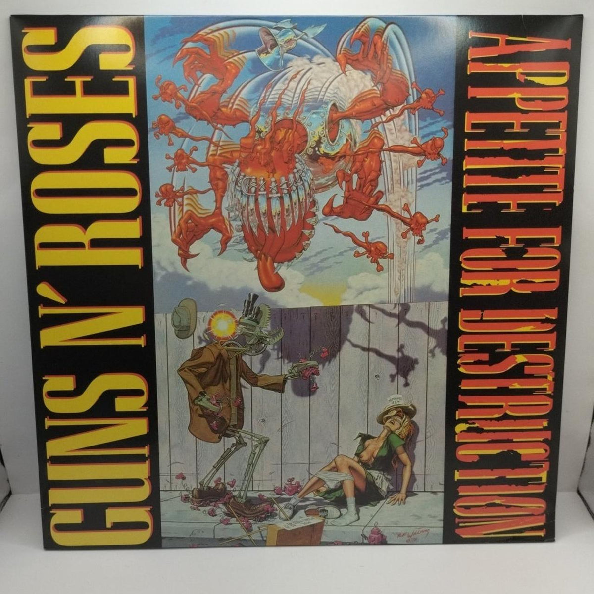 GEFFEN APPETITE FOR DESTRUCTION LP Record