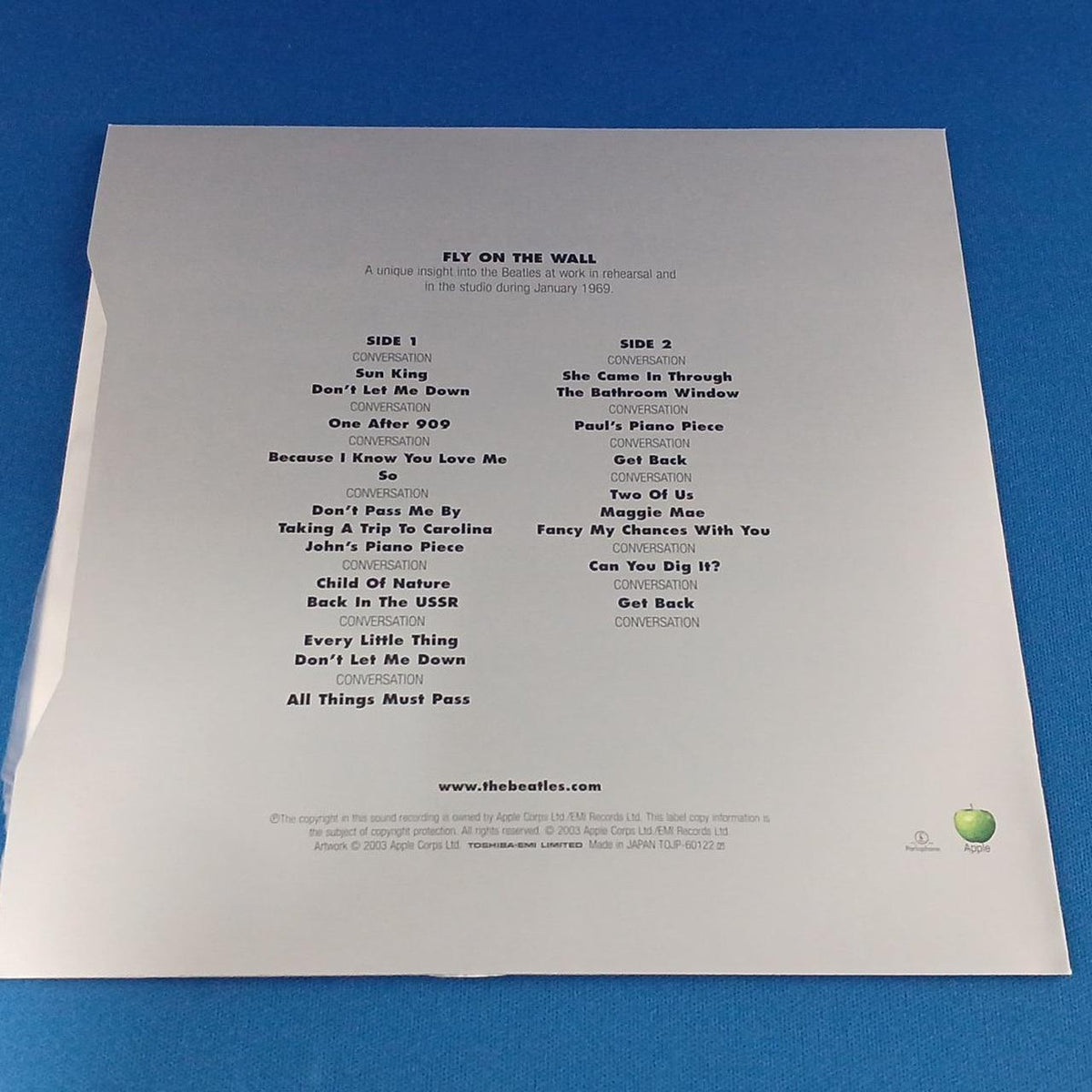 TOSHIBA EMI THE BEATLES Let It Be... Naked TOJP-60121・22