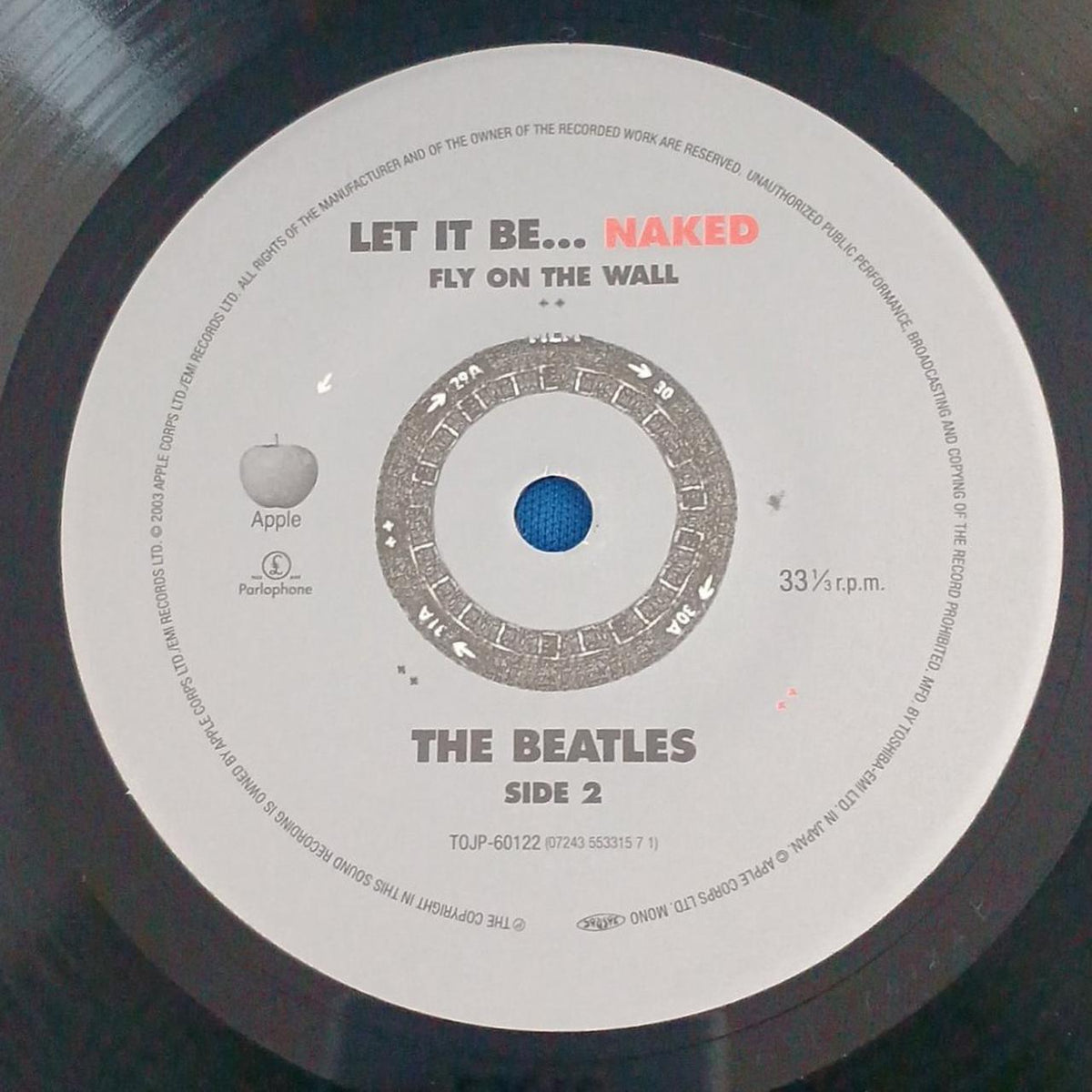 TOSHIBA EMI THE BEATLES Let It Be... Naked TOJP-60121・22