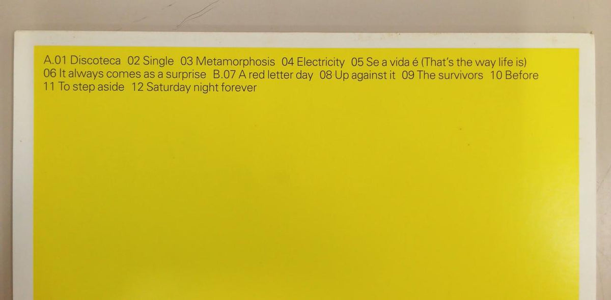 PARLOPHONE PET SHOP BOYS/BILINGUAL PCSD170