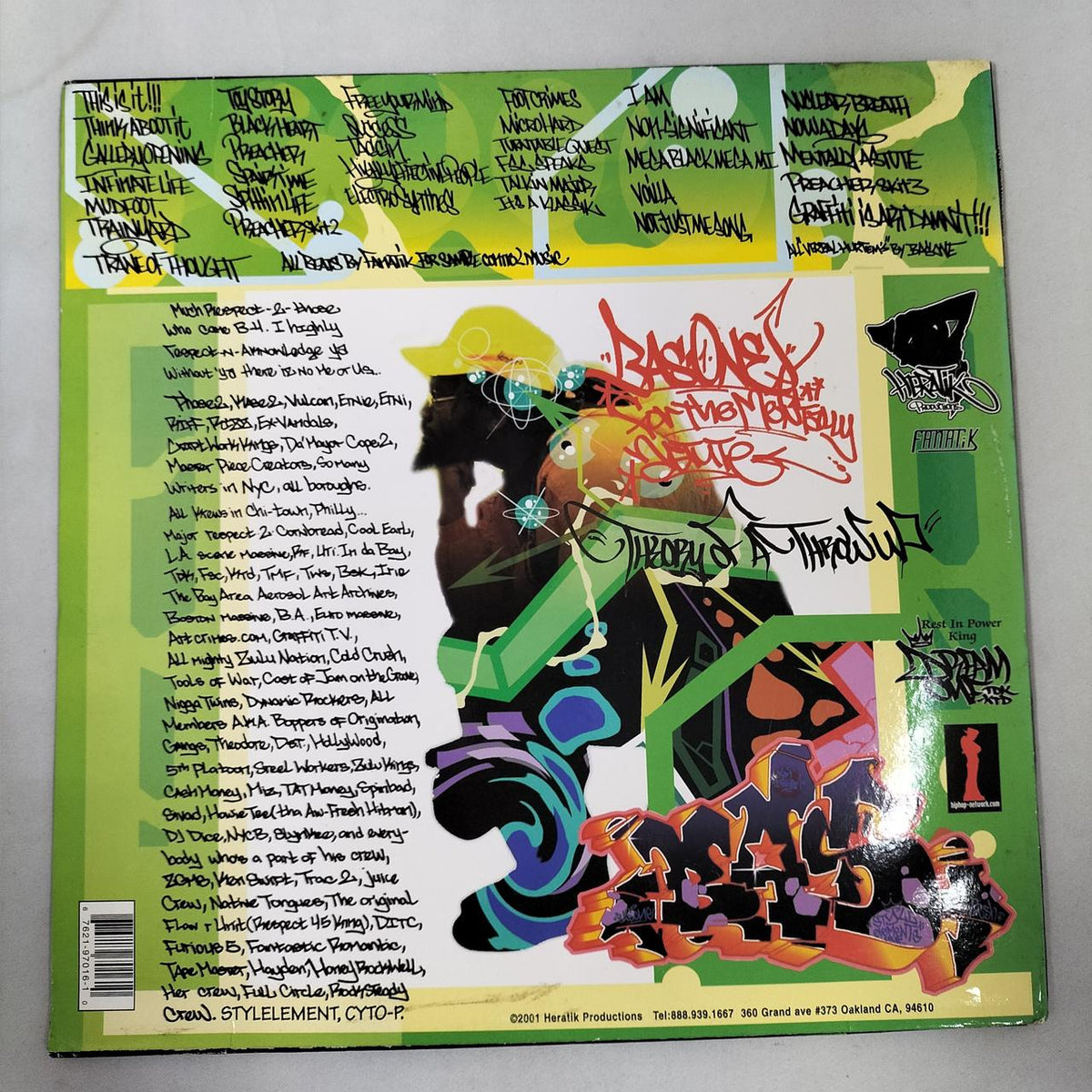 FANATIK LP Western Music THEORY OF A THROW-UP