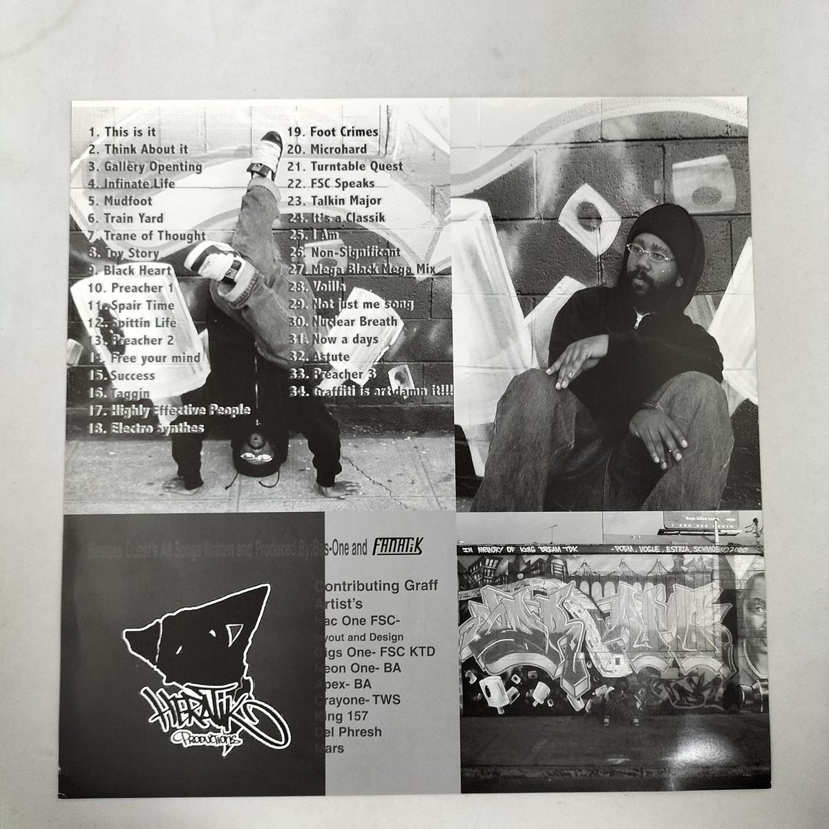 FANATIK LP Western Music THEORY OF A THROW-UP