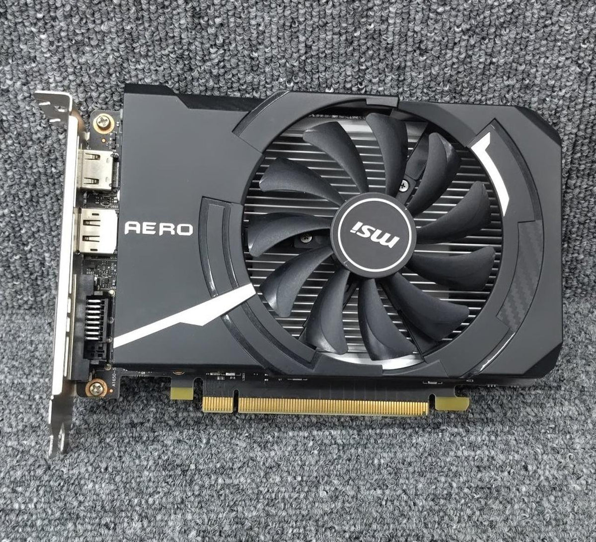 MSI Graphics Board: GEFORCE GTX1650 AERO ITX 4G OC