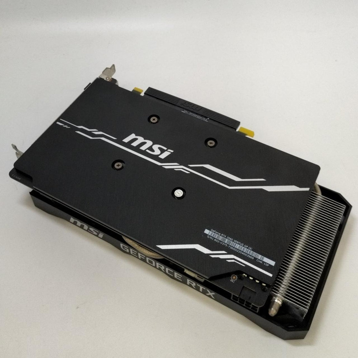 MSI Graphics Card: RTX 2060 VENTUS GP OC