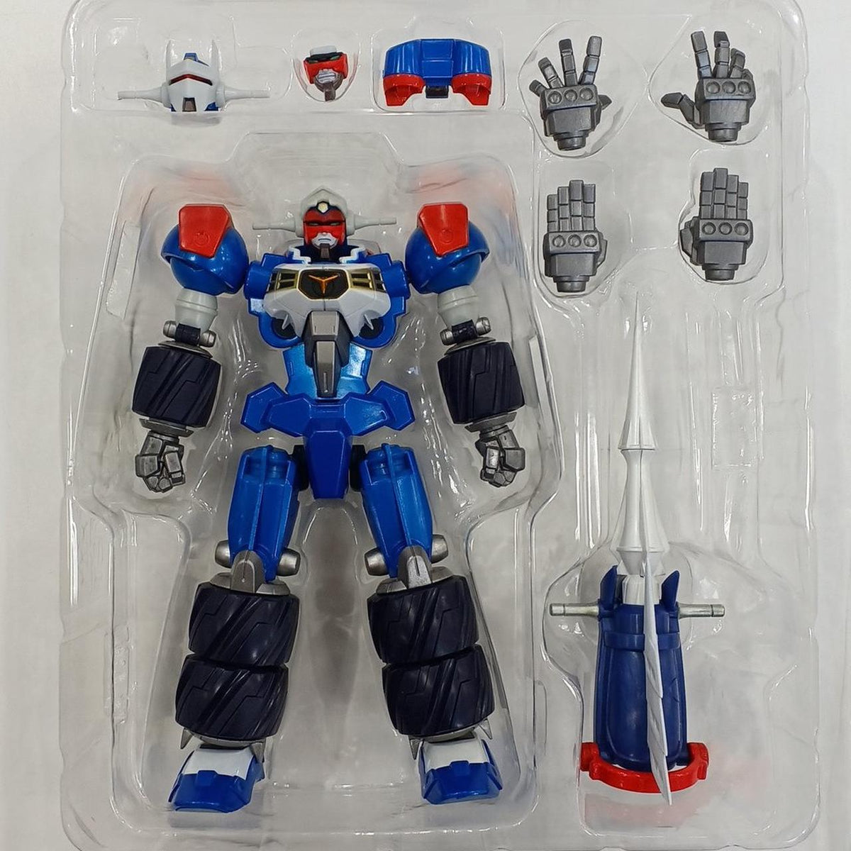 BANDAI Super Robot Chogokin GEAR Warrior Dendo