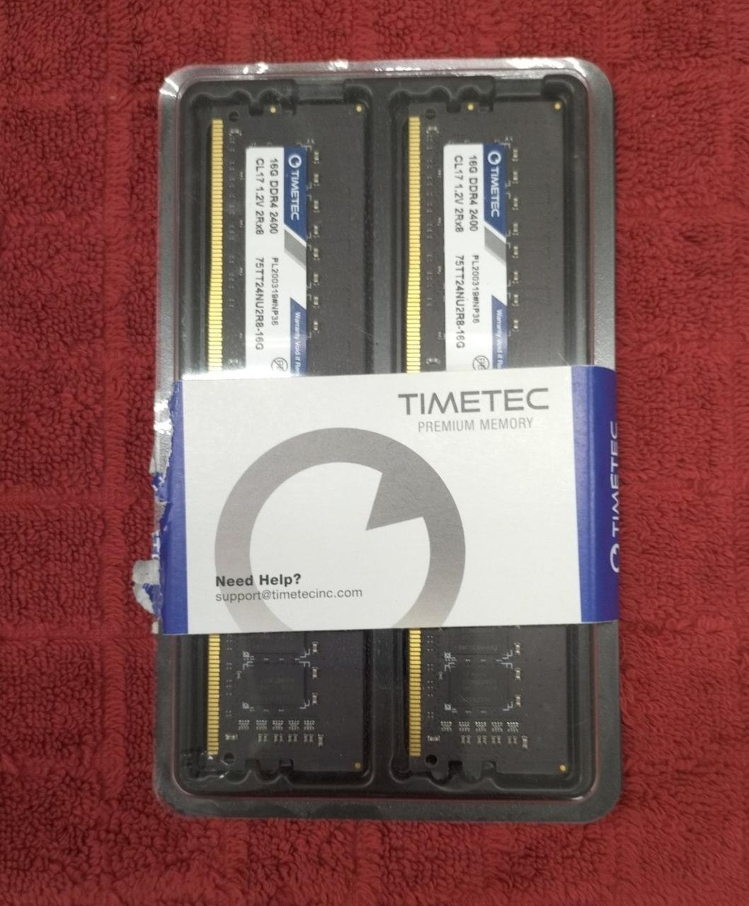 TIMETEC Desktop PC Memory DDR4 2400
