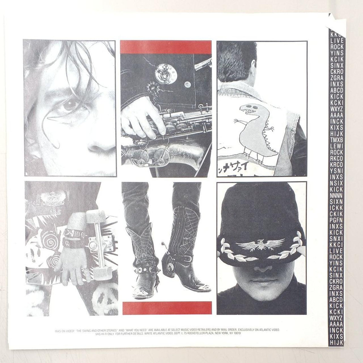 ATLANTIC LP Record INXS / KICK
