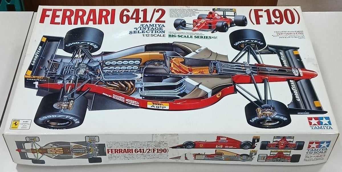 TAMIYA Ferrari 641/2 (F190) 1/12