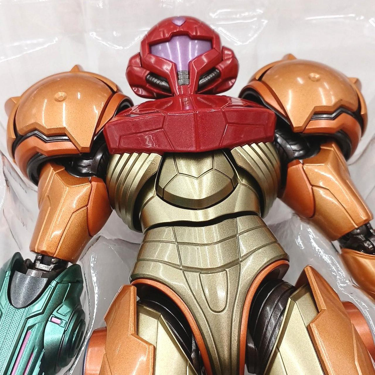 BANDAI Chogokin Figure Chogokin Samus Alan (Metroid Prime 4 Beyond VER