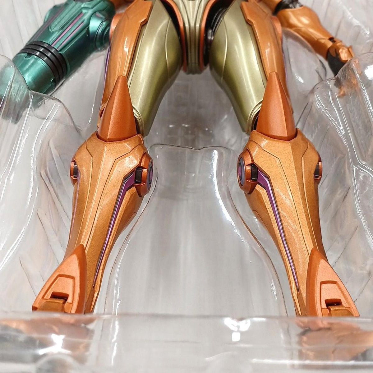 BANDAI Chogokin Figure Chogokin Samus Alan (Metroid Prime 4 Beyond VER