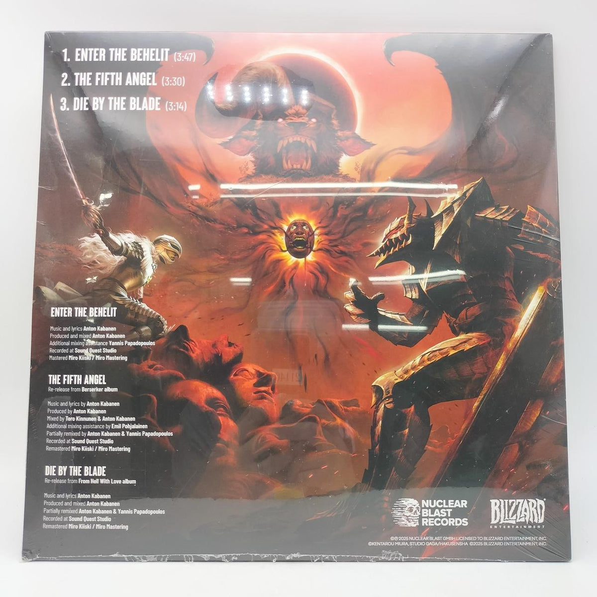 NUCLEAR BLAST RECORD LP DIABLO X BERSERK