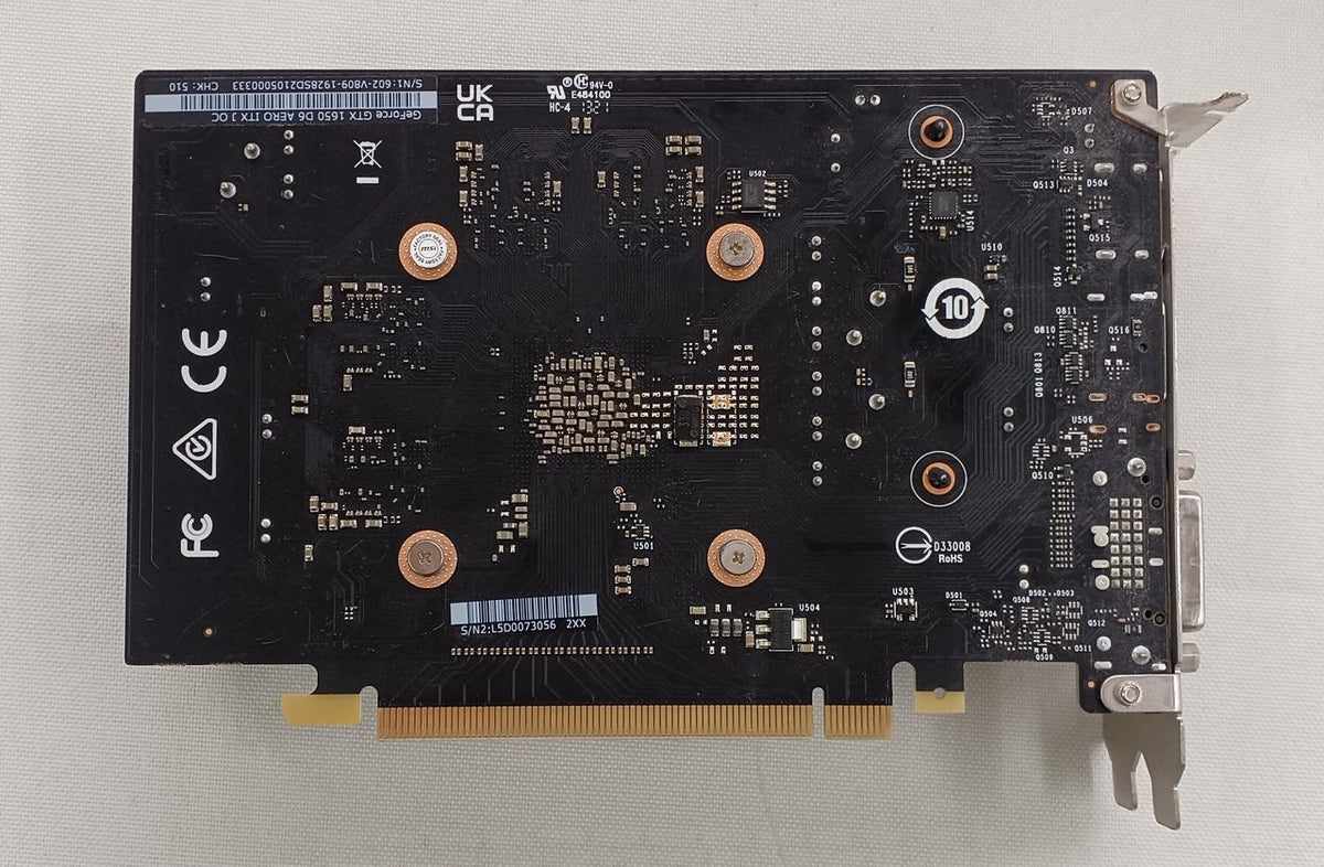 MSI Graphics Board GTX1650 D6 AERO ITX J OC