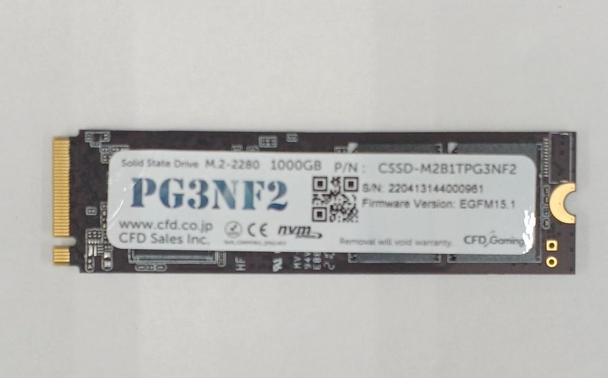 CFD M.2 SSD CSSD-M2B1TPG3NF2