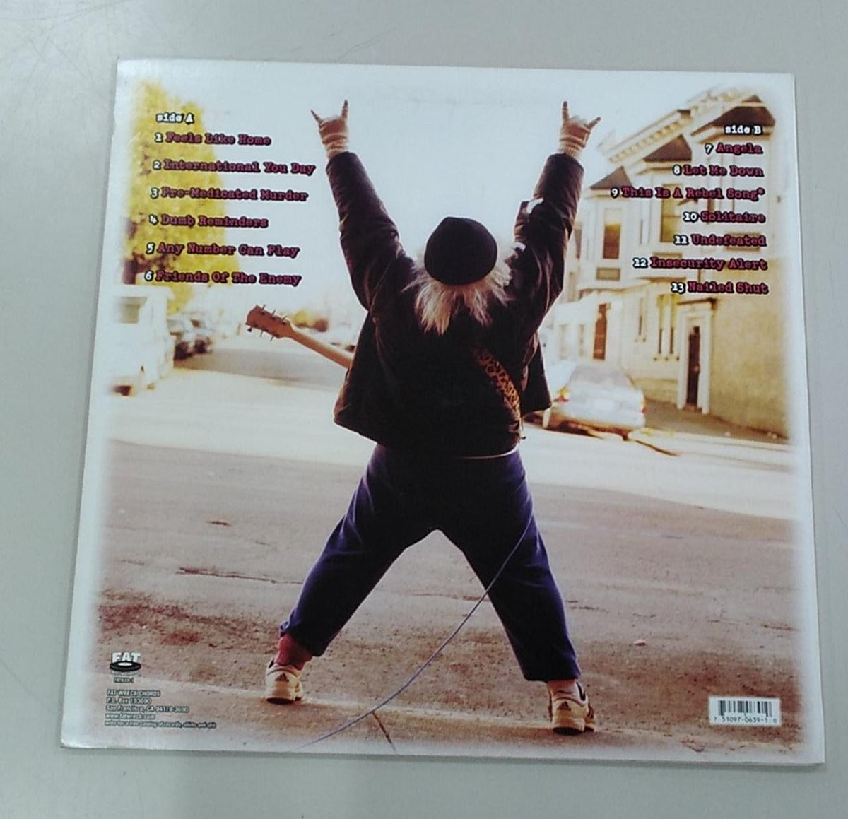 FAT WRECK CHORDS NO USE FOR A NAME/HARD ROCK BO FAT639-1