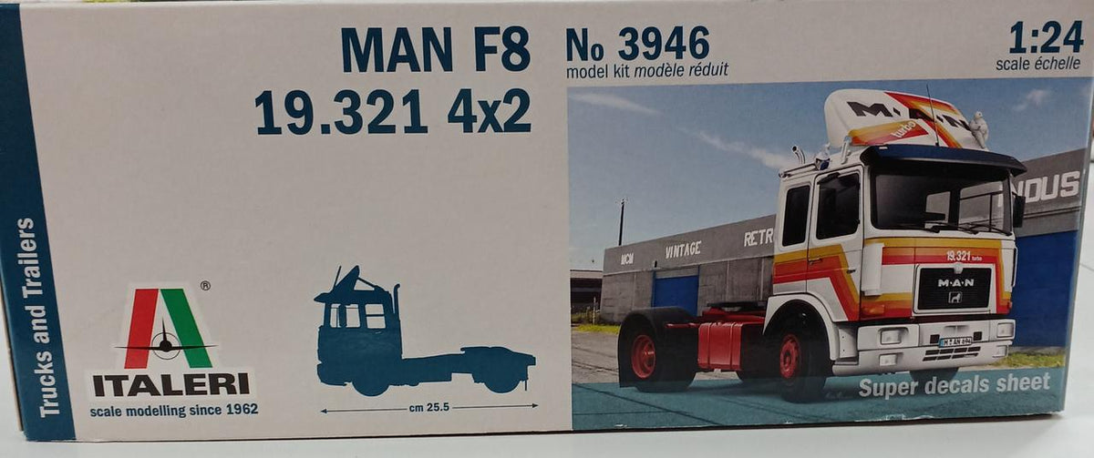 Italeri Car & Truck 1/24 MAN F8 19.321 4×2